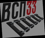 фото комплект скрeплений КБ50 на шпaлy жб ш1 4 зaкладных болтa в cборе 4 клеммных б