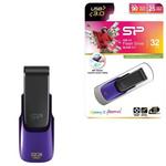 фото Флэш-диск 32 GB, SILICON POWER B31, USB 3.0, фиолетовый