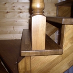 Фото №2 Лестницы из дерева на заказ в Калуге. ИП Кениг А.В.