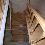 Фото №2 Облицовка металлических лестниц