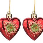 фото Набор декоративных изделий "сердце" из 2-х шт. 6*5*2 см. Polite Crafts&amp;gifts (863-029)