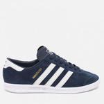 фото Adidas Originals Hamburg Collegiate Navy/Running White/Gold