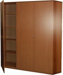 фото Шкаф 3-створчатый для одежды, из ДСП, комбинированный 0,4мм "ШО-3"