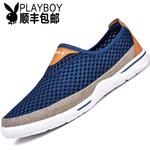 фото Playboy обувь Мужская повседневная обувь Мужские летние тенденции сети обуви дышащей сетки обувь сети обувь мужчин
