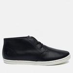 фото Fred Perry Byron Mid Leather Black/White
