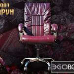 фото Офисное массажное кресло EGO BOSS EG1001 Maroon в комплектации ELITE (натуральная кожа)