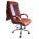 Фото №5 Офисное массажное кресло EGO BOSS EG1001 Терракот в комплектации ELITE (натуральная кожа)