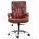 Фото №2 Офисное массажное кресло EGO BOSS EG1001 Терракот в комплектации ELITE (натуральная кожа)