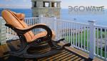 фото Массажное кресло-качалка EGO WAVE EG-2001 в комплектации LUX (цвет Орех)