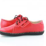 фото Спортивные женские красные туфли 39-02