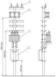 фото КТПМ - комплектная мачтовая трансформаторная подстанция