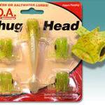 фото Приманка 'CHUG HEAD' со сменными головами Расцветка 332 Red Glitter/Chartreuse