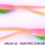 фото Силиконовые приманки Bobby Garland Slab Dockt'R Расцветка DR219-12 ELECTRIC CHICKEN
