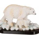 фото Фигурка "белый медведь" длина=26 см. высота=17 см. цвет.карт.упак. Chaozhou Fountains&amp;statues (252-091)