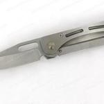Фото №2 Нож Sanrenmu серии EDC, лезвие 66 мм, металлическая рукоять, крепление на ремень