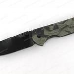 Фото №3 Нож Sanrenmu серии Outdoor, лезвие 71 мм, металлическая рукоять камуфляжная