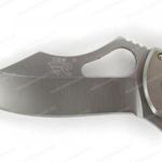 Фото №6 Нож Sanrenmu серии Outdoor, лезвие 64 мм, металлическая рукоять, карабин