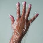 фото Одноразовые перчатки полиэтиленовые (100 шт/упк / Полиэтилен / M / прозрачный)