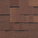 фото Черепица гибкая Tegola Нордленд Альпин коричневый с отливом