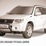 фото Slitkoff Кенгурятник d76 низкий черный SUZUKI GRAND VITARA (2008)