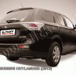 фото Slitkoff Уголки d57 черные MITSUBISHI OUTLANDER (2013)