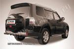 фото Slitkoff Уголки d76 черные MITSUBISHI PAJERO IV