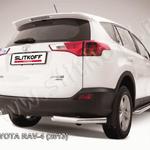 фото Slitkoff Уголки d76 черные TOYOTA RAV-4 (2013)