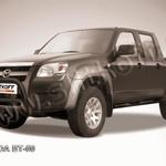 фото Slitkoff Кенгурятник d76 низкий черные MAZDA BT-50