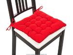 фото Сиденье для стула эстер красная , 40х40 см, 100 проц. полиэстер