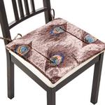 фото Сиденье для стула "энн", цвет коричневый, 40*40 см, 100% полиэстер Gree Textile (847-030)