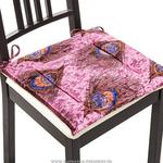 фото Сиденье для стула энн , цвет серый, 40х40 см, 100 проц. полиэстер