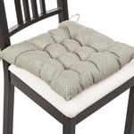 фото Сиденье для стула "горошек серый", 40*40 см, 100% полиэстер Gree Textile (847-055)