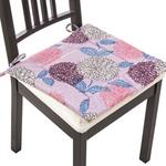 фото Сиденье для стула "астра", цвет фиолетовый, 40*40 см, 100% полиэстер Gree Textile (847-036)