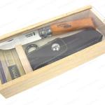 Фото №3 Складной нож Opinel серии Tradition №08 с чехлом, в деревянной коробке