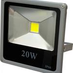 фото Прожектор квадратный 1LED/20W- желтый 230V серый (IP65) 200*185*45см LL-272мм; 12202