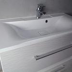 фото Акватон Тумба для комплекта Акватон Мадрид 80 рифт белая с ящиком