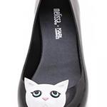 фото Melissa Women's Melissa + Karl Lagerfeld Ultragirl Cat Flats