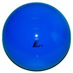 фото Мяч для художественной гимнастики 15 см, D15, синий глянцевый (85679)