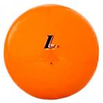 фото Мяч для художественной гимнастики 15 см, D15, оранжевый глянцевый (85676)