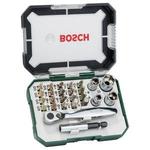 фото Комплект насадок с ключом-трещоткой (26 предметов) Bosch 2607017322