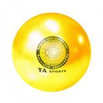 фото Мяч для художественной гимнастики 19см 400г, TA sport T8, желтый (179895)