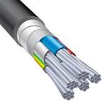 фото Силовой бронированный медный кабель ВБШв 5х35 мк-0.66 ТРТС многопроволочный|М01118 МАГНА