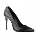фото FABI Классические черные туфли на высоком каблуке-шпильке от бренда Fabi