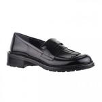 фото LORIBLU Черные лаковые туфли без шнуровки от бренда Loriblu
