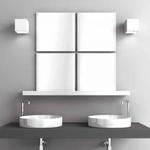 фото Kerasan Cento 914001 Прямоугольное зеркало для ванной
