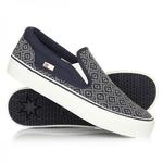 фото Слипоны женские DC Trase Slip Kid On Navy