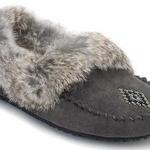 фото Manitobah Мокасины Street Moccasin женские Серый