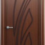 фото Межкомнатная шпонированная дверь "Ландыш", глухая