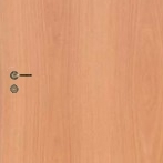 фото Дверь ламинированная финская "Эконом" глухая, цвет миланский орех