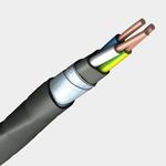фото Силовой бронированный медный кабель ВБШв 3х2.5 (N. PE) -0.660 однопроволочный|6029 Конкорд